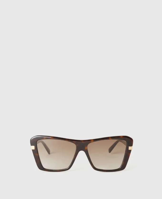 Quadratische Cat-Eye-Sonnenbrille