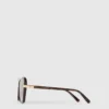 Quadratische Cat-Eye-Sonnenbrille
