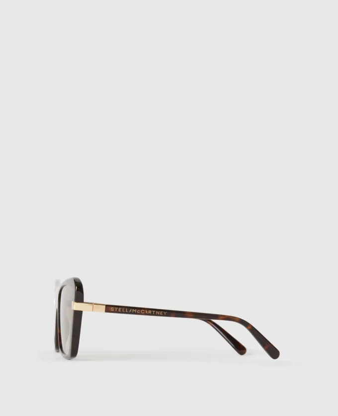 Quadratische Cat-Eye-Sonnenbrille