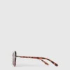 Quadratische Cat-Eye-Sonnenbrille