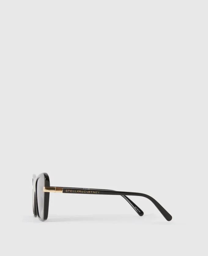 Quadratische Cat-Eye-Sonnenbrille