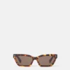 Rechteckige Cat-Eye-Sonnenbrille
