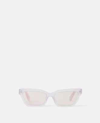 Rechteckige Cat-Eye-Sonnenbrille
