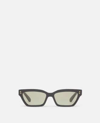 Rechteckige Cat-Eye-Sonnenbrille
