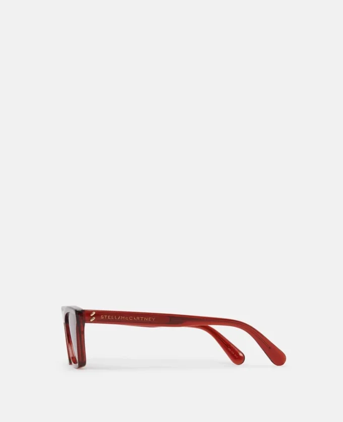 Rechteckige Cat-Eye-Sonnenbrille