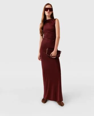 Ärmelloses Maxikleid