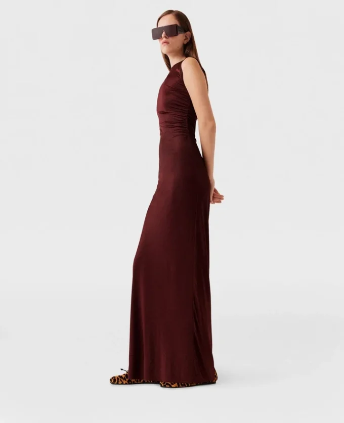 Ärmelloses Maxikleid