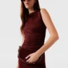 Ärmelloses Maxikleid