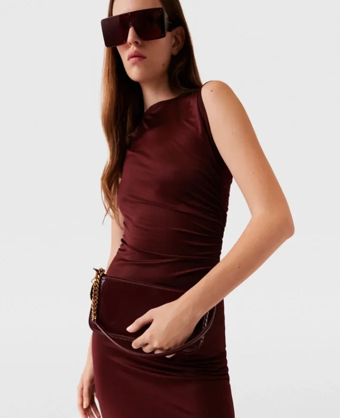 Ärmelloses Maxikleid