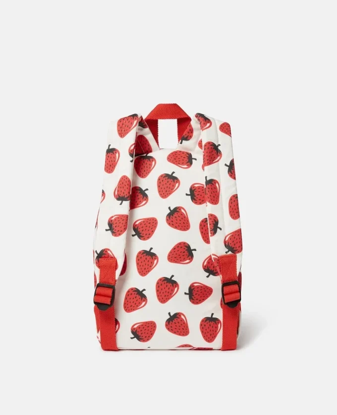 Rucksack mit Erdbeer-Print