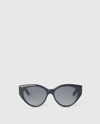 Runde Cat-Eye-Sonnenbrille