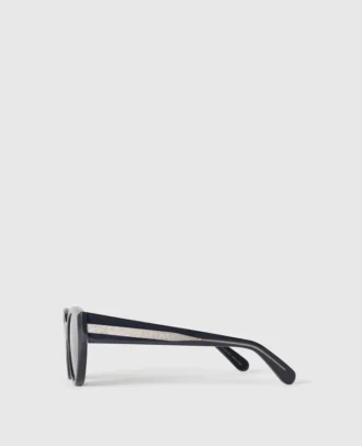 Runde Cat-Eye-Sonnenbrille