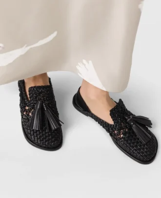 Ryder Loafer mit gewebten Quasten