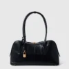 Ryder Schultertasche mit Krokodilprägung