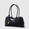 Ryder Schultertasche mit Krokodilprägung
