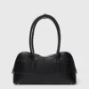 Ryder Schultertasche mit Krokodilprägung