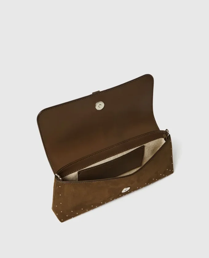 Ryder Suede Pochette Schultertasche
