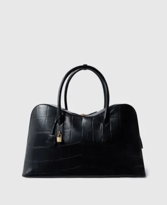 Ryder Weekender-Tasche mit Krokodilprägung
