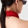 Satin-Halterneck-Top