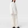 Satinierte, locker sitzende Cargohose