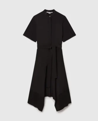 Seiden-Crêpe-de-Chine-Hemdkleid