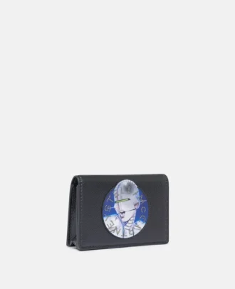 Sexy Robot Graphic Grained-Texture Wallet