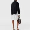 Shirtkleid mit Rundhalsausschnitt