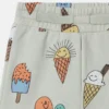 Shorts mit Eiscreme-Print