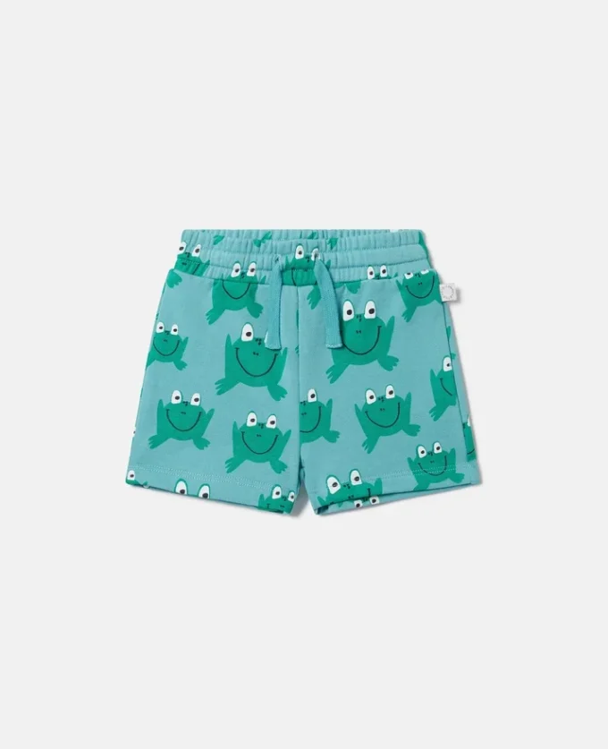 Shorts mit Froschprint