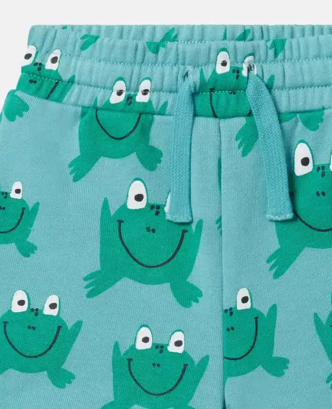 Shorts mit Froschprint