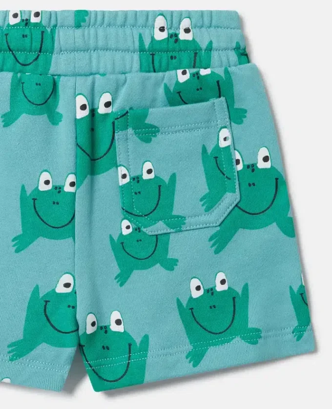 Shorts mit Froschprint