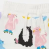 Shorts mit Katzenprint