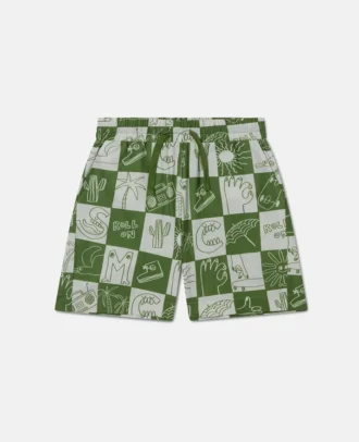 Shorts mit Markenlogo