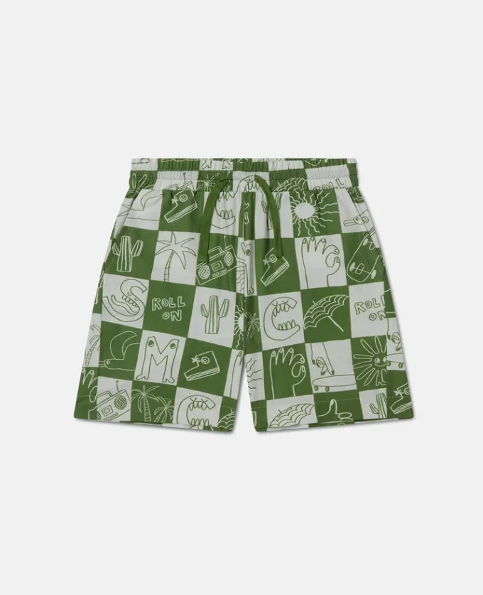 Shorts mit Markenlogo
