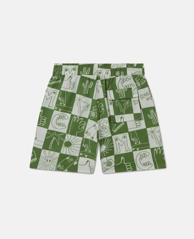 Shorts mit Markenlogo