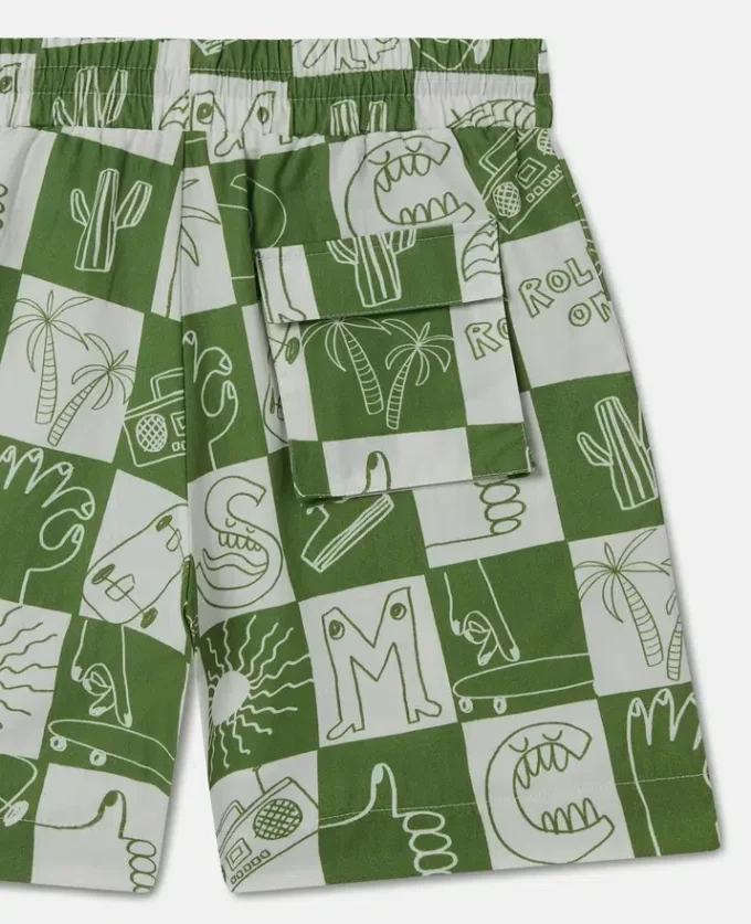 Shorts mit Markenlogo