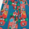 Shorts mit Skateboard-Print