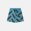 Shorts mit Skateboard-Print
