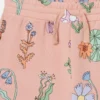 Shorts mit Waldprint und Kordelzug