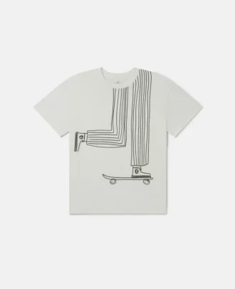 Skateboard-Grafik-T-Shirt