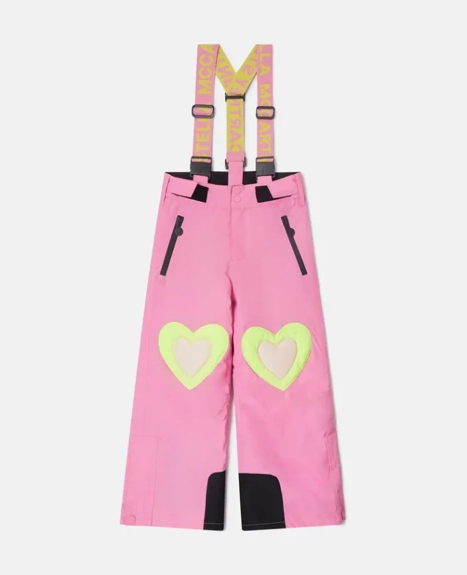Skihose mit Herzprint