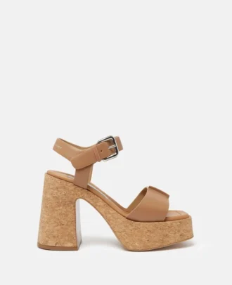 Skyla Plateau-Sandalen mit Schnallen