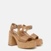 Skyla Plateau-Sandalen mit Schnallen