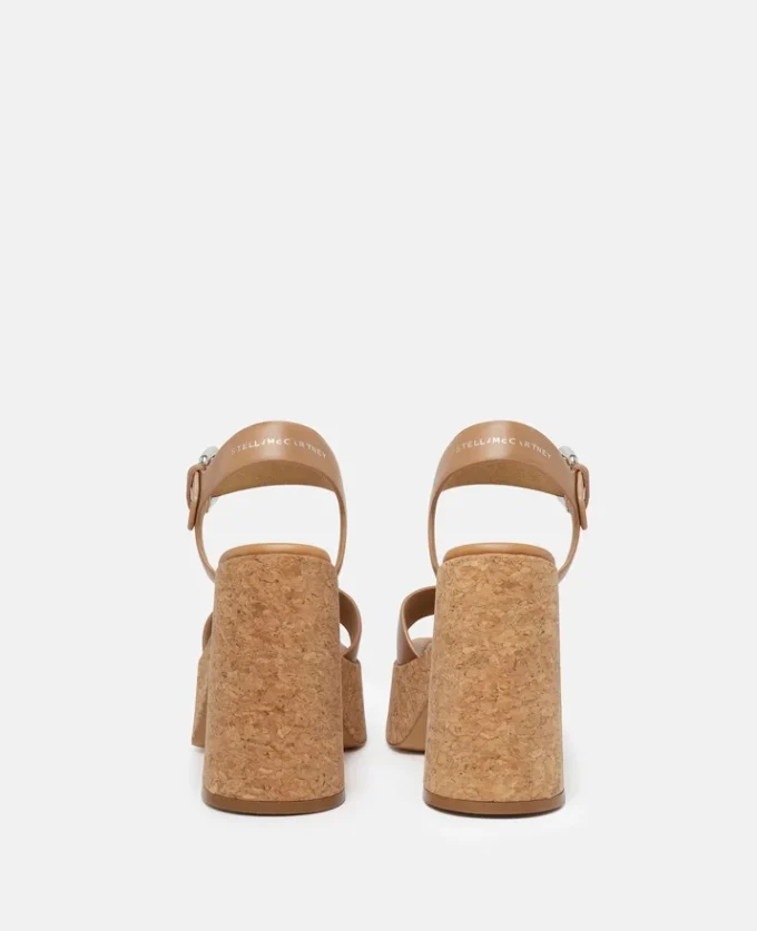 Skyla Plateau-Sandalen mit Schnallen