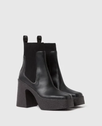 Skyla Sock Boots mit Absatz