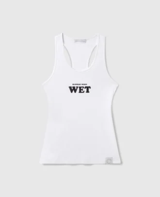 Slippery When Wet Racerback-Tanktop