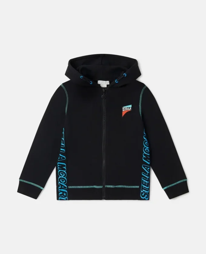 SMC Neon Trim Zip Hoodie
