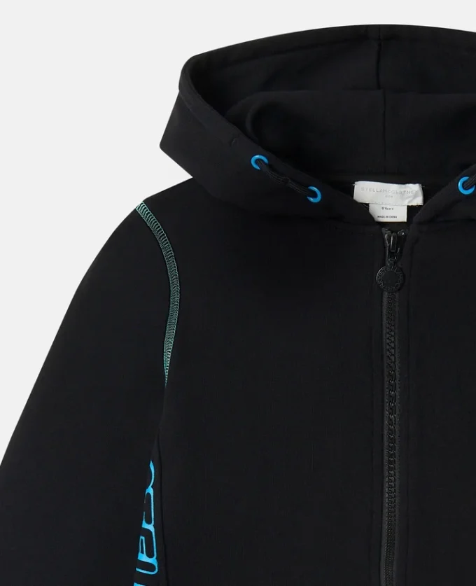 SMC Neon Trim Zip Hoodie