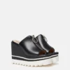 Sneak-Elyse Zip Slide Keilabsatz-Sandalen