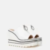 Sneak-Elyse Zip Slide Keilabsatz-Sandalen